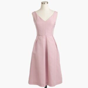 J. Crew Kami Dress in Classic Faille lavender party dress 4